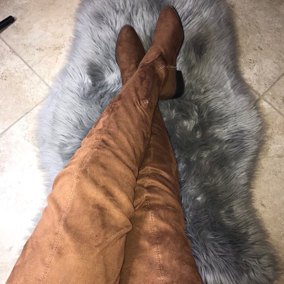 Forever 21 thigh high can be slouch boots - Picture 5 of 5